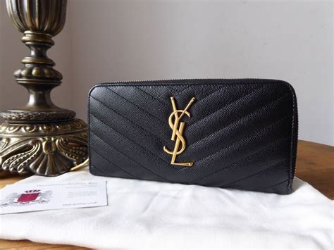 monogram ysl matelasse zip-around wallet|Saint Laurent Monogram Matelasse Leather Zip.